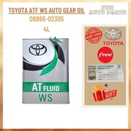 Toyota ATF WS Auto Gear oil (4L) ( TOYOTA VIOS / ALTIS / CAMRY ) 08886-02305