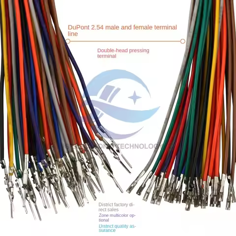 10pcs DuPont Line 10-50cm 24awg Electronic Line Spacing 2.54mm female to female/male to male/male to