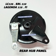LC135 REAR BRAKE HUB PANEL SET SRL110Z SRL110ZR SRL Z ZR SRL115 EVOZ EVOZR DV110 MV110 BREK HUB BELA