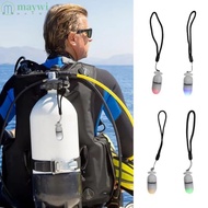 MAYWI Warning Diving LED Torch, Underwater Strobe Signal Light Mini Tank Light Scuba Diving Signal, 