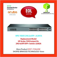 HPE JL381A: OFFICECONNECT 1920S 24G 2SFP 24 PORT 10/100/1000 MBPS C/W 2 SFP SWITCH