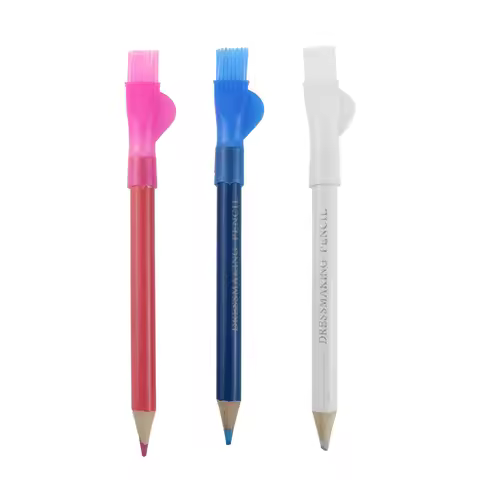Sewing Chalk Pen Pencils Fabric Marker Pencil DIY Sewing Marker Chalk Erasable for Fabric Patchwork 