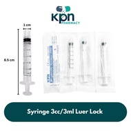 SYRINGE LUER LOCK medical syringe 3ml, 5ml, 100pcs/box, 50pcs/box Picagari Tanpa Jarum