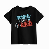 Twenty One Pilots Boys and Girls Tops for Ages 1 2 3 4 5 6 7 8 9 10 11 12 Years, Cash on Delivery, L