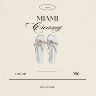 STEP TO STORE - MIAMI รองเท้าผู้หญิง รองเท้าแตะ ไซส์ 35-42 steptostore