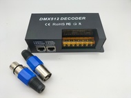 DMX512 DECODER  12V-24VDC 4X10A