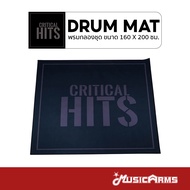 Critical Hit Drum Mat พรมกลองชุด ขนาด 160 x 200 ซม. Music Arms