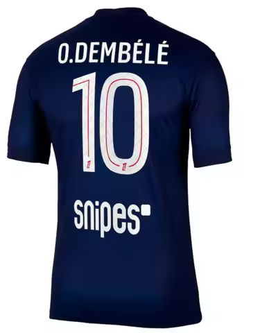 PSG 3D Graphic Football Jersey 2025 | Paris Saint-Germain Official Style | Moisture Wicking Technolo