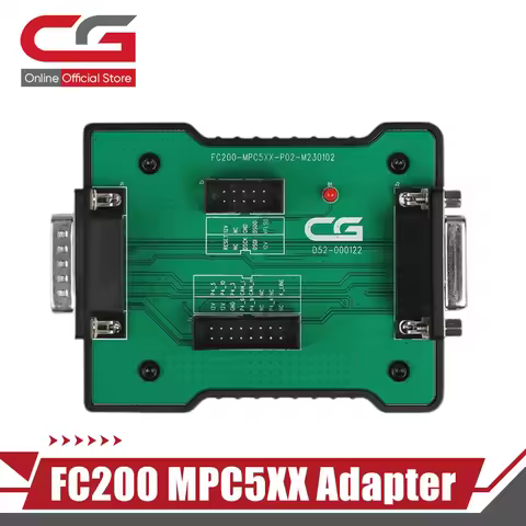 CG FC200 MPC5XX Adapter FC200-MPC5XX-P02-M230102 for BOSCH MPC5xx Read/Write Data on Bench Support E