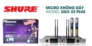 Micro Không Dây Chuyên nghiệp Shure UGX23 Plus - Loại 1