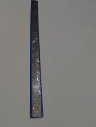 Rol - Penggaris - Mistar plat besi 60 cm / 24 inch - NLG - lebar body 28 cm