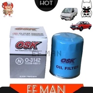 OSK 0-3142 OIL FILTER Nissan C22, NISSAN SUNNY 130Y O/F 15208-H8911 EFMAN