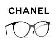實體店面！【Chanel香奈兒】CH3412 501/光學眼鏡/圓框/香奈兒基本款/濾藍光眼鏡/近視眼鏡
