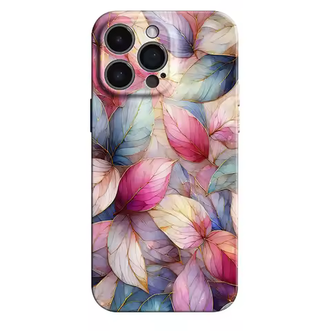 Luxury Leaf Phone Case For Vivo IQOO 13 15 12 11 10 8 9 Pro Neo 11 3 5 6 8 7 9 10 z8 z9 z3 z10 z5 z6