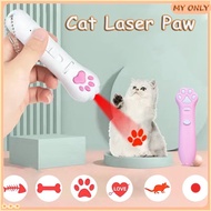 Cat Laser Paw Pet Toy Flashlight Cat Stick Cat Toy Cat Laser Pen Lampu Pen Laser Kucing Mainan