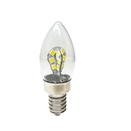 E12 E14 Small Light Bulb C7 Glass Candle Lamp 85-265V 2W Refrigerator Microwave Oven Household Energ