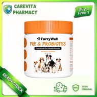 【CAREVITA】FurryWell Gut Restore Powder for Dogs | Restore immunity, gut balance, skin & digestive he