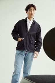 Cotton twill zip up jacket มี 2 สี