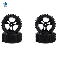4PCS Wheels Tires Tyre A959-01 for  A959 A959-B A959-A 1/18 RC Car Spare Parts Accessories