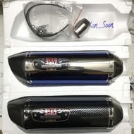 51mm Inlet Universal Moto Exhaust Muffler Pipe Yoshimura R77 Exhaust Pipe With DB Killer IGXC