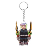 LEGO Keychain  Minifigure  Uzui Tengen Demon Slayer