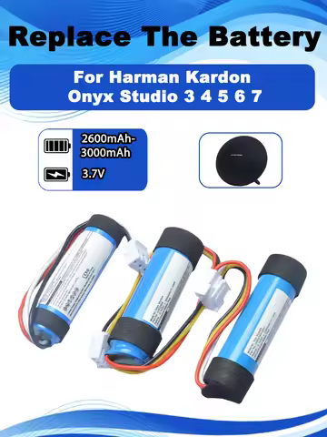 3.6V 3.7V PR-633496 ID997 ICR22650 Replacement Battery For Harman Kardon Onyx Studio 2 3 4 5 6 7 Blu