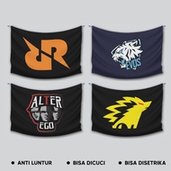 Jumbo BIGETRON GAMING FLAG | Rrq | Evos EVOS EVOS | Alter EGO