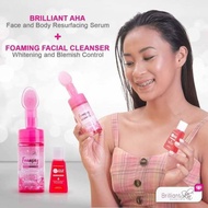 Brilliant AHA Serum + Foaming Facial Cleanser