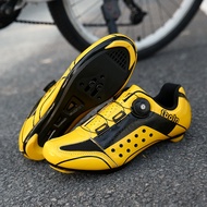 Yellow Road Bike Cleats Shoes for Mtb Cycling Shoes Rb Speed Mountain Bike Shoes Biking Shoes Men Women Flat Shoes Outdo