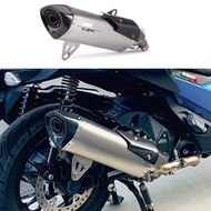 For BMW Scooter C400 C400X C400GT 2018-2020 Motorcycle Exhaust akrapovic Slip on Line Modify Escape 
