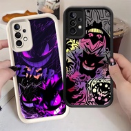 G-40 Pokemon Gengar Casing for Samsung S24 A55 S25 M15 S21 FE Ultra 5G Black and white