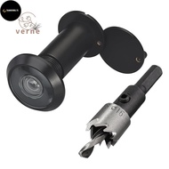 TD 220-Degree Solid Peep Holes for Door with 16mm Drill Bit,0.63in Door Peephole for Door Thick From