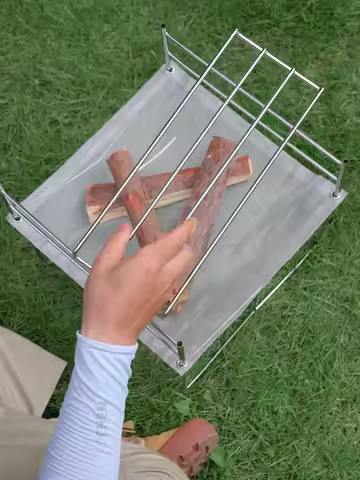 CAMPINGMOON SOLO Outdoor Equipment Stainless Steel Soler Fire Stove Folding Portable BC Camping Ligh