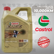 🇲🇾HOT SALES🔥 ORI CASTROL EDGE 5W40 4L FULLY SYNTHETIC ENGINE OIL PETROL / DIESEL 5W-40 5W 40 PROTON 