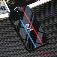 福利碳纤维玻璃 Bmw 手机壳全保护壳适用于 iPhone 11 14 Pro Max 手机壳 15 12 13 X