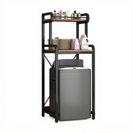 Over Washing Machine Storage Rack Stainless Steel Height Adjustable 3-Tier Bathroom Organizer No Req