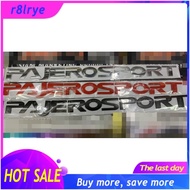 【Big Sale】PAJERO SPORT 3D อักษร LOGO STICKER TRUCK CHROME กระโปรงหน้า สติ๊กเกอร์ ดำ ด้าน