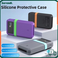 SERENDI Silicone , Shockproof Solid Color Protective ,  Dustproof Soft Portable Protective Cover for