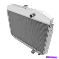 Radiator Chevy V8変換4列ラジエーター、61-64フォードF-100 F-250 F-350ピックアップトラック Chevy V8 Conversion 4 Row Radiator,