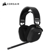 海盜船 Corsair Hs80 RGB Wireless 無線耳機(黑色/無線/Dolby Atmos/全向麥克風/50mm釹制單體/2年保固)