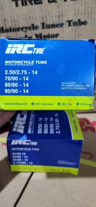 BAN DALAM MOTOR MATIC RING 14 IRC ORIGINAL IRC BAN DALAM MOTOR MIO BEAT VARIO