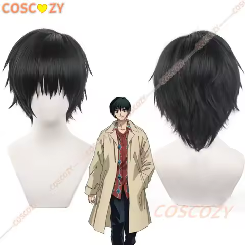 In Stock Cosplay Yoichi Nagumo Wig Anime Sakamoto Days Black Short Hair Assassin Taro Sakamoto Hallo