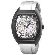 BERLINK AUTOMATIC Skeleton Watch Barrel Shape 30M Water Resistant 2 Years Warranty 5016-G04