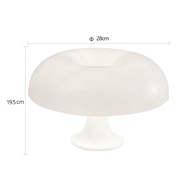 Classic Mushroom Table Lamp Modern Bauhaus Art Table Lamp Bedroom Bedside Lamp Danish Designer Orang