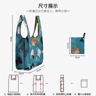 Small Eco-friendly Bag Foldable Shopping Bag Waterproof Handbag Supermarket Portable Shopping Bag Ox