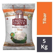 "India Gate Tibar Basmati Rice – Authentic Indian Flavor 🇮🇳 | Available in 1kg & 5kg Packs for Perfe