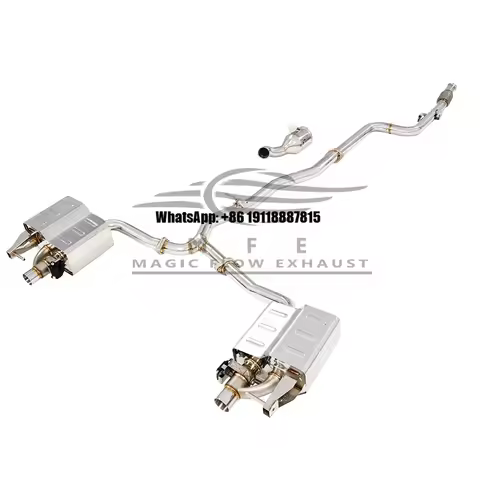 Long Warranty Full Set Exhaust Muffler Catback for Mercedes-Benz W205 2.0T C Class C200 C250 C300 20