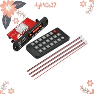 2x60W Amplifier MP3 Decoder Board DC 8V-24V MP3 Player  V5.0 USB Module FM AUX Radio Recording for S