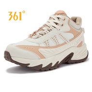 361 Degrees 682546709A รองเท้าผ้าใบลำลองรองเท้าลำลองสำหรับผู้หญิงรองเท้าขน