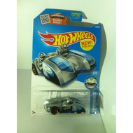 HW Hot Wheels. 2016 Showroom Mini CollectionHW - 9. Side Ripper. Metallic Silver by MATTEL